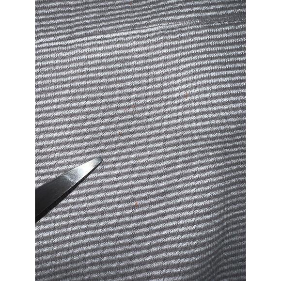 Dollywood Hoodie Sweatshirt Size S Gray Striped Blue Butterfly Dolly Parton - Picture 8 of 16